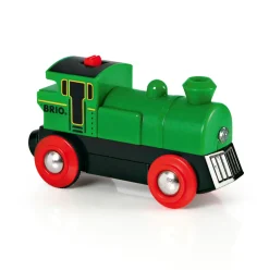 Brio 33595 Batteridrevet tovejs lokomotiv, grønt/sort- Togbaner & Tog