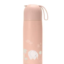 Nuvita 400 ml rustfri stål drikkeflaske PINK- Madkasser & Drikkedunke