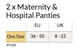 Carriwell 2 pak. Graviditets/hospital trusse - sort- Accessories
