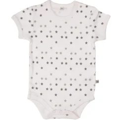 Pippi 4 Stk K/Æ Bodystockings - Offwhite 200- Multipack|Bodystocking Kortærmet