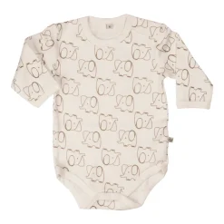 Pippi 4 Stk L/Æ Bodystockings - Offwhite 200- Multipack|Bodystocking Langærmet