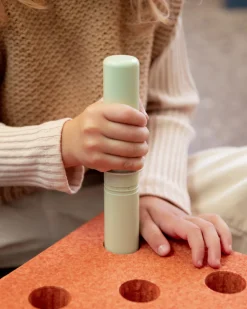 MODU 8 x Connector pegs Dusty Green- Store Byggesæt|Tumlemøbler