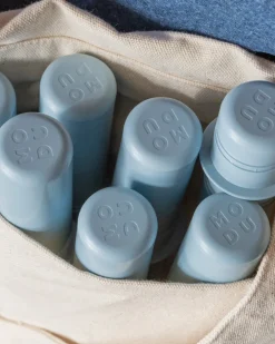 MODU 8 x Connector pegs Sky Blue- Store Byggesæt|Tumlemøbler