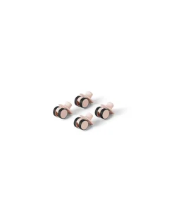 MODU 4 x Swirly wheels Soft Rose- Store Byggesæt|Tumlemøbler