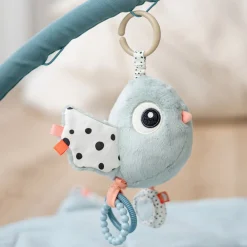 Done By Deer Aktivitets- og sanselegetøj Birdee Blå- Legetøj Til Barnevogne & Autostole