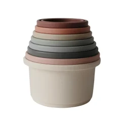 MUSHIE Aktivitetslegetøj Stablekopper - Original- Stabelklodser