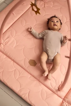 Filibabba Aktivitetsnest - Soft quilt - Misty Rose- Aktivitetstæpper