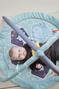 Scandinavian Baby Products Aktivitetsstativ m. 5 stykker legetøj - ZOO- Aktivitetstæpper