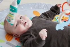 Scandinavian Baby Products Aktivitetsstativ m. 4 stykker legetøj - Skovtema- Aktivitetstæpper