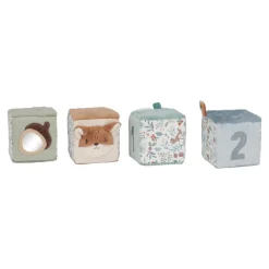 Little Dutch Aktivitetsterninger 4 stk - Forest Friends- Aktivitetslegetøj