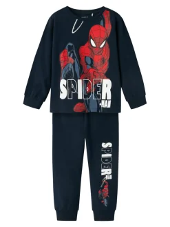 NAME IT Alfred spider ls nattøj - DARKSAPPHI- Nattøj & Natkjoler