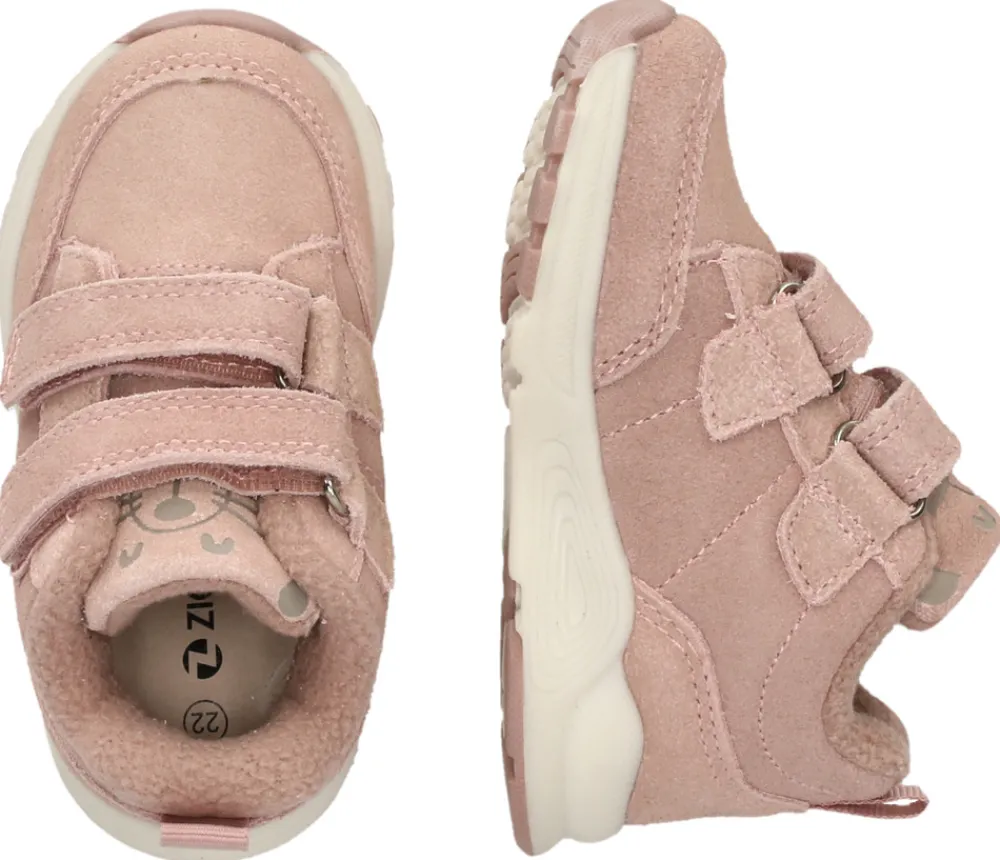 ZIG ZAG Aliano Læder Prewalker - Woodrose- Begyndersko