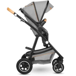 Lionelo Amber 3i1 duovogn - grey stone- Vognpakker|Kombivognspakker