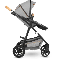 Lionelo Amber 3i1 duovogn - grey stone- Vognpakker|Kombivognspakker