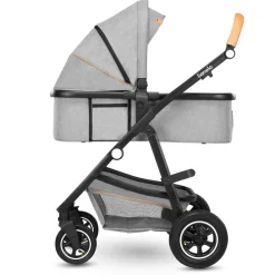 Lionelo Amber 3i1 duovogn - grey stone- Vognpakker|Kombivognspakker
