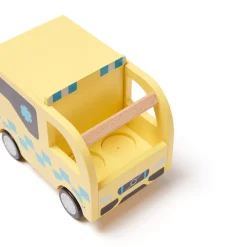 Kids Concept Ambulance i træ- Legetøjsbiler