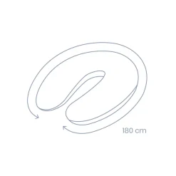 Doomoo Amme- og graviditetspude - kaki-Børn Ammepuder|Graviditetspuder