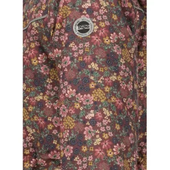 ZIG ZAG Angelina V2 Printet Parka W-Pro 10000 - Dull gold- Vinterjakker & Bukser