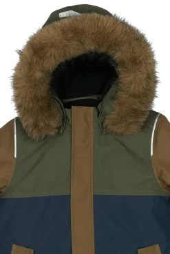 Mikk-Line Anorak Jakke - Olive night- Vinterjakker & Bukser