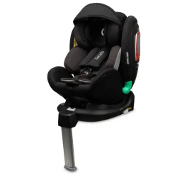 Lionelo Antoon Plus autostol - black onyx- Autostole Med Integreret Baser|Autostole 40-125 Cm (0-6 År)