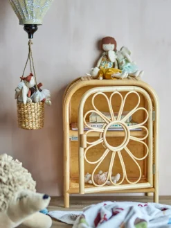 Bloomingvillemini Anuke Skab, Natur, Rattan-Børn Skabe