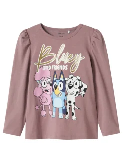 NAME IT Aria Bluey Bluse - Toadstool- Bluser