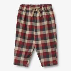 Wheat Arne Foret Bukser - Red Blue Check- Bukser