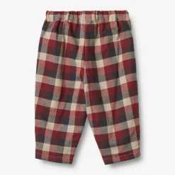 Wheat Arne Foret Bukser - Red Blue Check- Bukser