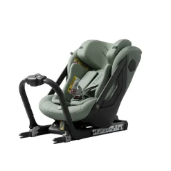 AXKID ONE 3 Nordic Bloom Green- Autostole 61-105 Cm (3 Mdr.-4 År)