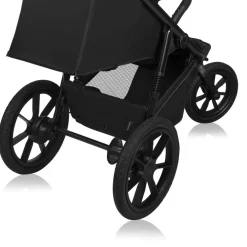 Lionelo Azura - black onyx- Klapvogne Med Flade Sæder