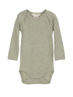 Serendipity Organics Baby Body - Sage- Bodystocking Langærmet