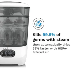 Baby Brezza Sterilizer Dryer advanced- Tilberedning & Rengøring