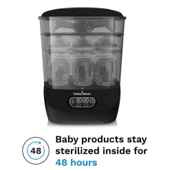 Baby Brezza Sterilizer Dryer Advanced Black- Tilberedning & Rengøring