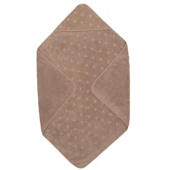 Müsli Baby Håndklæde, 100x100 cm - Walnut-Børn Badeslag & Ponchoer