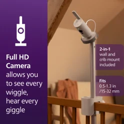 Philips Avent Baby Monitor, Overvågning af søvn og vejrtrækning- Babyalarmer