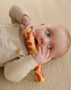 MODU Baby Motoriksæt - Sand Grey / Honey Yellow- Store Byggesæt|Tumlemøbler