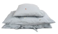 Filibabba Baby sengetøj - Pearl Blue-Børn Sengetøj