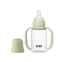 BIBS Baby Sippy Flaske Silikone 1pk 150 ml - Sage- Sutteflasker|Service