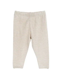 Serendipity Organics Baby Stribet Leggings - OATSTRIPE- Leggings