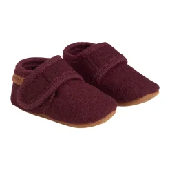 En Fant Baby wool slippers - Winetasting- Uld Hjemmesko