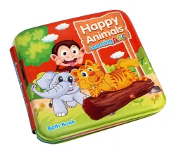 Magni Badebog med pivelyd, bogstaver og dyr- Badelegetøj