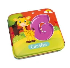 Magni Badebog med pivelyd, bogstaver og dyr- Badelegetøj