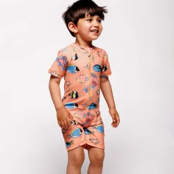 Småfolk Badedragt UV50 - Papaya- Badedragter & Bikinier