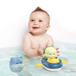 Scandinavian Baby Products Badesæt - Sejlende dyr- Badelegetøj