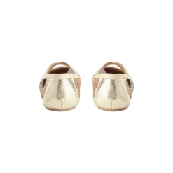 Sofie Schnoor Kids Ballerina - Champagne- Sandaler Med Blink|Hjemmesko