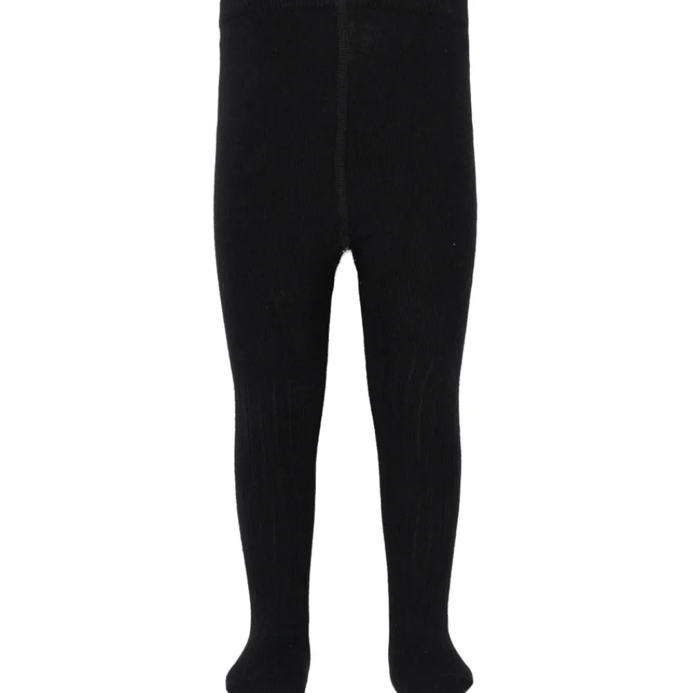 MINIPOP Bamboo strømpebukser - BLACK- Strømpebukser