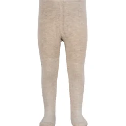 MINIPOP Bamboo strømpebukser - OFF WHITE MELANGE- Strømpebukser