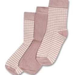 MINIPOP Bamboo Strømper 3 pak - Rose- Strømper|Multipack