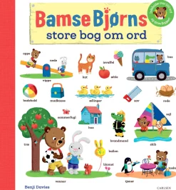 Carlsen Bamse Bjørns store bog om ord-Børn Børnebøger