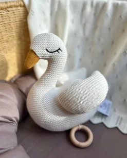 Vanilla COPENHAGEN Bamse med musik – Svane-Børn Uroer|Musikuroer